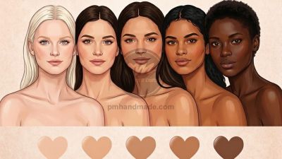Cách pha màu da người (How to Mix Skin Tones)