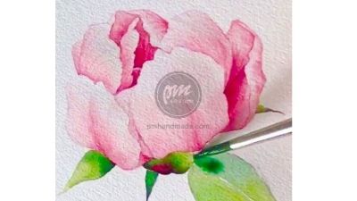 Hãy cùng PM vẽ hoa Peony nhé !