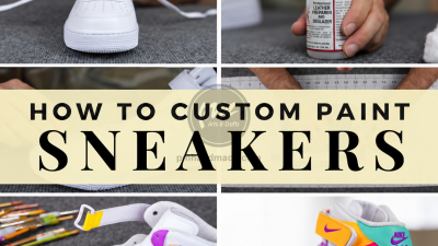 Bí Quyết Custom Giày Canvas, Giày Thể Thao Tại Nhà