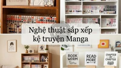 Nghệ thuật sắp xếp kệ truyện Manga (phần 2)