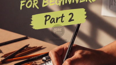 Hướng dẫn các bước vẽ sketch cơ bản bằng chì (phần 2)