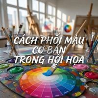 Tìm hiểu cách phối màu cơ bản trong hội họa