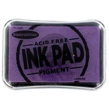 Mực dấu in màu tím lavender