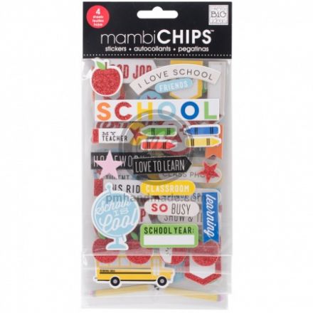 Sticker mẫu I Love School