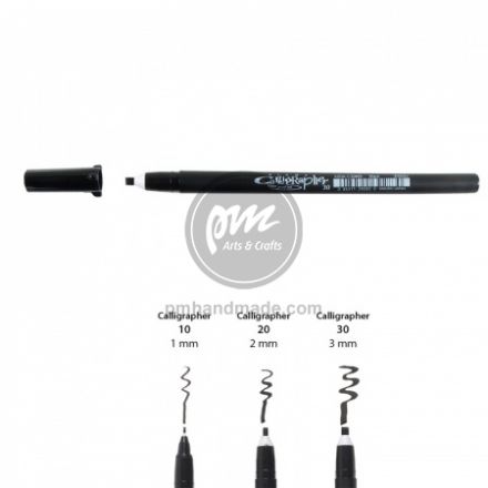 Bút viết thư pháp calligraphy Sakura Pigma 3.0mm màu đen