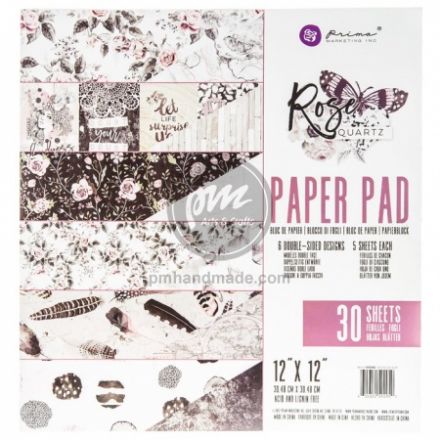 Paper pad in hình Rose Quartz 12"x12"