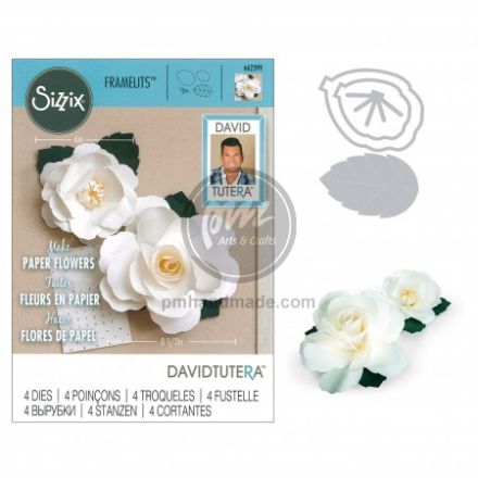 Khuôn cắt Sizzix Framelits mẫu hoa hồng size Lớn