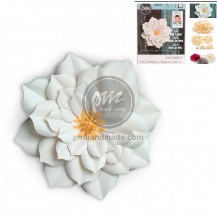 Khuôn cắt Sizzix mẫu hoa Lily size Lớn