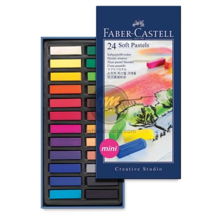 Hộp màu goldfaber soft Pastels set 24