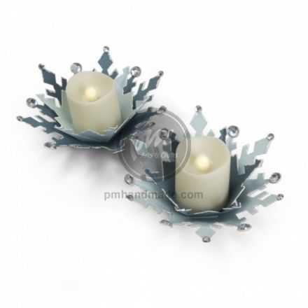 Khuôn Cắt Chân Nến Bông Tuyết #662286