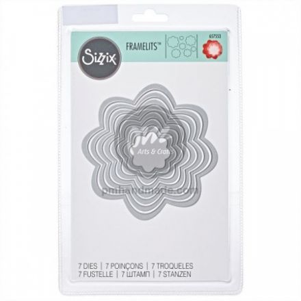 Khuôn Sizzix Hoa 7 Miếng #657553