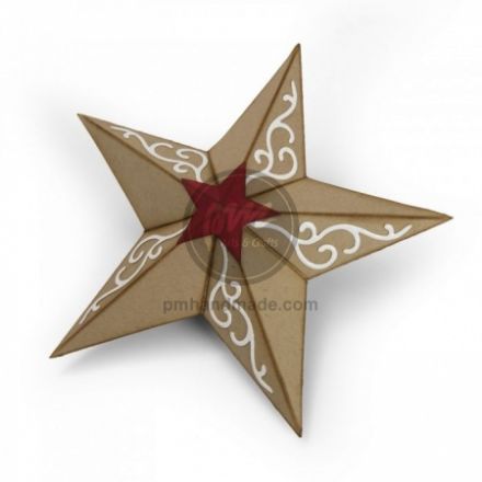 Khuôn Cắt Mẫu Ngôi Sao 3D #662285