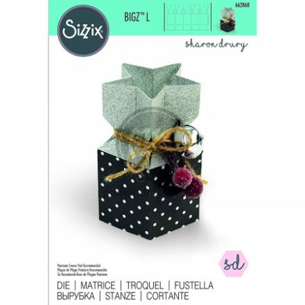 Khuôn Cắt Hộp Quà Giáng Sinh #662868