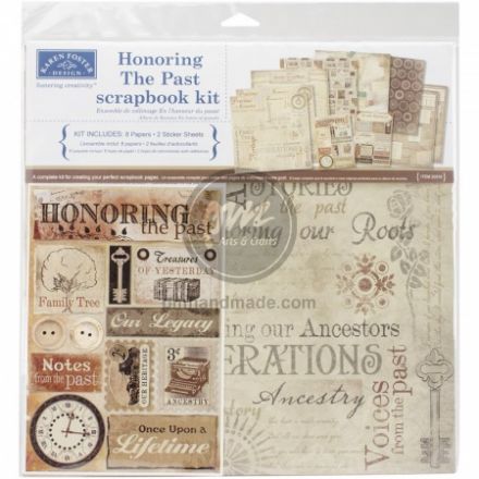 Scrapbook Page Kit Mẫu Karen Foster 12