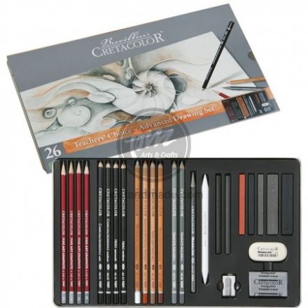 Bộ Chì Vẽ Cretacolor Teacher's Choice 26 món