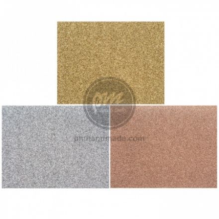 Thiệp kim tuyến A5