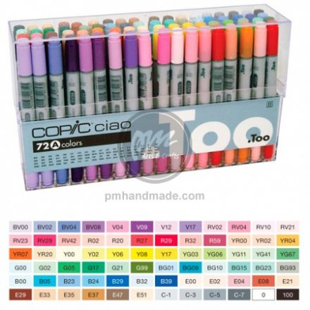 Bộ Bút Copic Ciao 72 màu set A