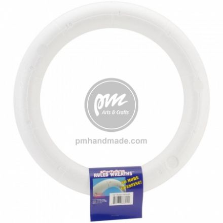 Xốp vòng tròn màu trắng 40.64cm