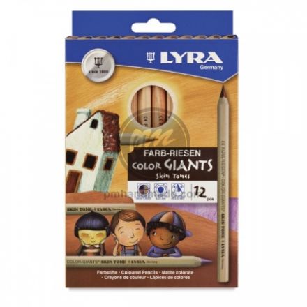 Hộp chì Lyra 12 màu da