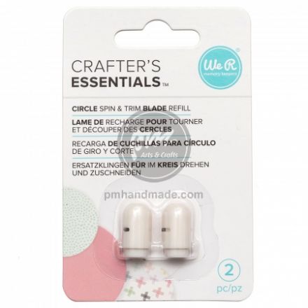 Bộ 2 lưỡi dao thay thế dụng cụ cắt tròn nhiều size We R