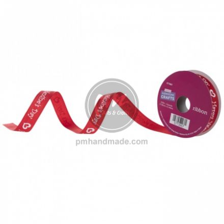 Ribbon in chữ Happy Valentine's Day 1.58 cm