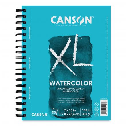 Tập giấy vẽ màu nước Canson XL 7" X 10"