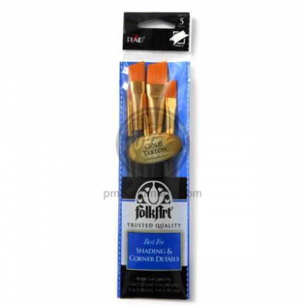 Bộ 5 cọ vát xéo hiệu Plaid