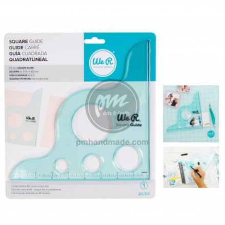 Thước kẻ/cắt hình We R square guide