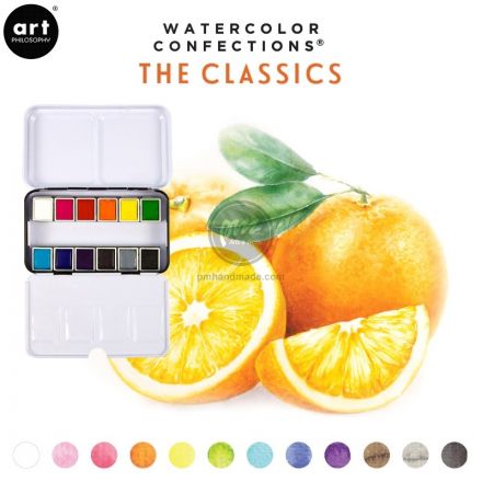 Hộp 12 màu nước Prima - Bộ classic