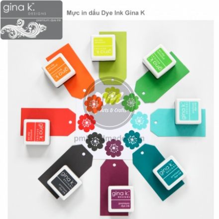 Mực in dấu dye ink Gina K