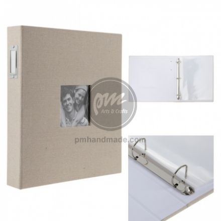 Sổ Scrapbook bìa linen 21.59 x 28 cm
