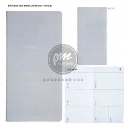 Sổ planner traveler's Journal - 26 Week