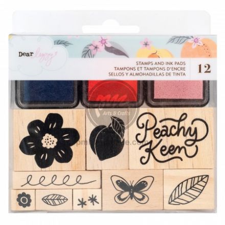 Bộ dấu kèm mực in it"s all good 12 món