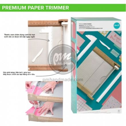 Bàn trượt cắt giấy nam châm có đèn led We R