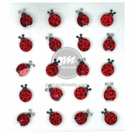 Sticker đá trang trí hình cánh cam - 20 cái