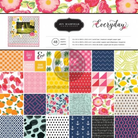 Tập paper pad mẫu everyday 12x12" - 48 tờ