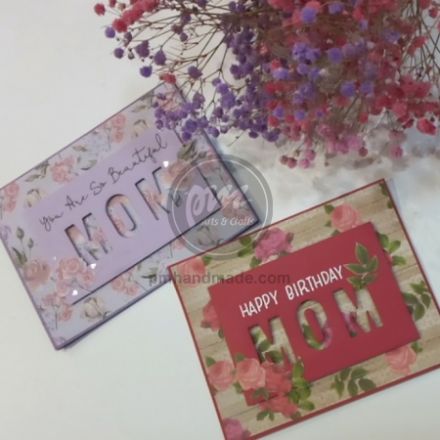 Thiệp Happy birthday mom