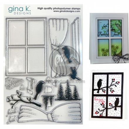 Bộ dấu in trong mẫu Window of Wishes