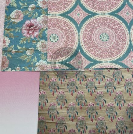 Tập paper pad mẫu Boho 12"x12" (tờ lẻ)