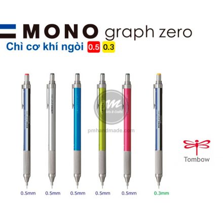 Chì bấm Tombow Mono Graph zero