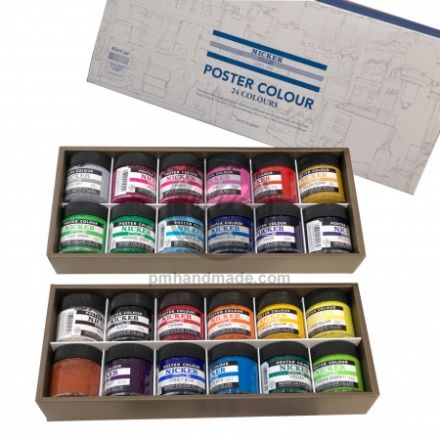 Nicker Poster set 24 màu - 40ml