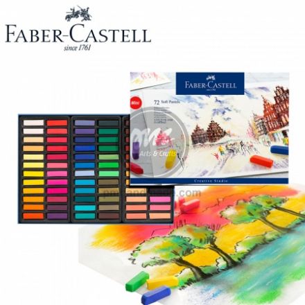 Faber-Castell soft Pastels set 72 màu
