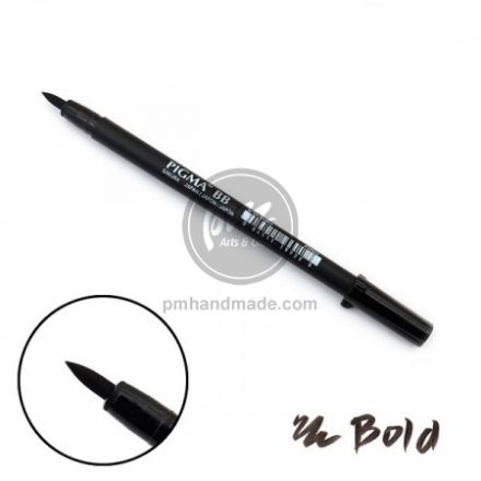 Bút cọ Sakura pigma Brush-BB, màu đen