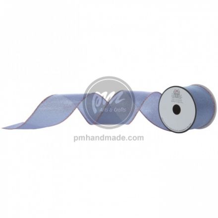 Ribbon lavender ánh kim size 6.35cm x 90cm