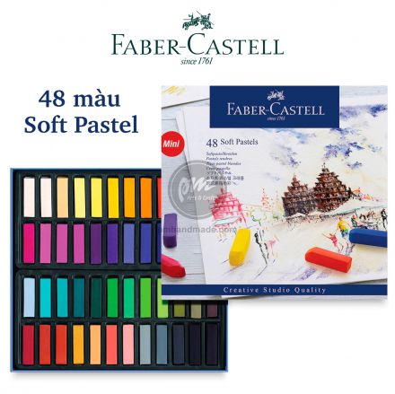 Hộp màu goldfaber soft Pastels set 48