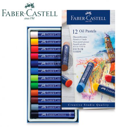 Hộp sáp dầu Faber-Castell set 12