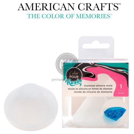 Khuôn đổ resin hình kim cương hiệu AC