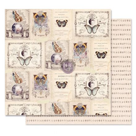 Giấy cardstock họa tiết Moon Child 12" x 12"