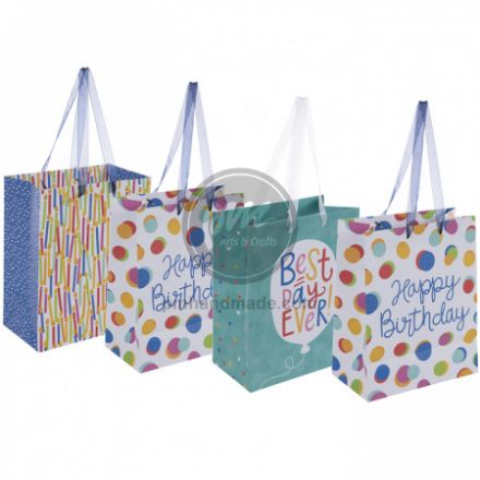 Túi giấy in chữ Happy Birthday