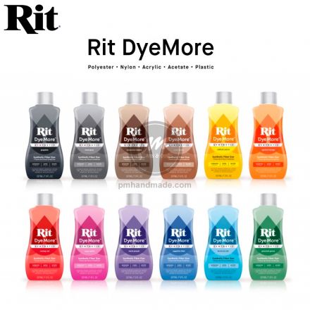Rit Dye More - màu nhuộm vải nhân tạo 236ml